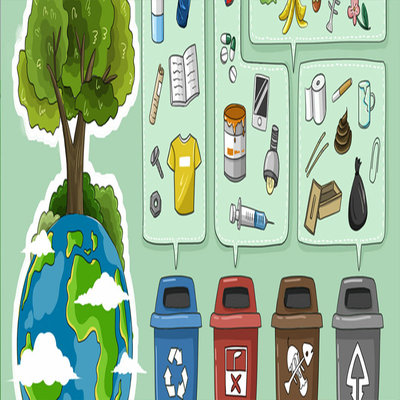 垃圾分类主题科普馆与社区体验馆 环保科技引领绿色生活